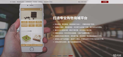 模板網(wǎng)站建設,微信開發(fā),app開發(fā) - 廣州58同城